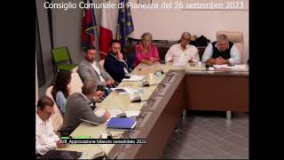 Consiglio Comunale di Pianezza 26 Settembre 2023 [upl. by Phaidra]