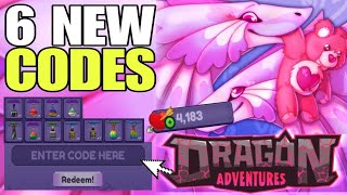 VALENTINES UPDATE DRAGON ADVENTURES CODES 2024  DRAGON ADVENTURES CODES [upl. by Nitsoj13]