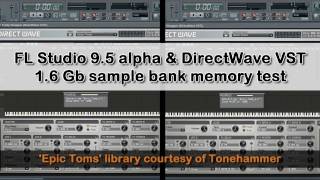 FL Studio 95 Memory Management  6432 bit bridged wrapper [upl. by Davilman]