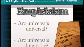 Language the NatureNurture Debate Nativism vs Empiricism  Linguistics 101 [upl. by Buddy]