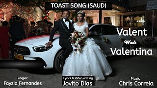 New Konkani Toast song 2024 by Fayzia Fernandes Valent and Valentina Saudichem Kantar in 4K [upl. by Amador936]