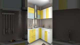 top design color combinations modern kitchen shortvideo trending [upl. by Mahmud338]