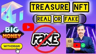 Treasure Nft Real Or Fake  Treasure Nft Full Details  Treasure Nft App [upl. by Ahsaeit360]