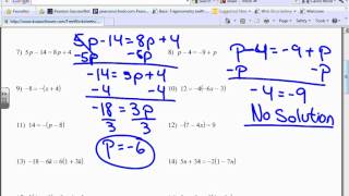 Algebra I Solving Multistep and Literal Equations [upl. by Xel373]