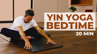 Yin Yoga for Sleep  20Minute Bedtime Routine [upl. by Parker]