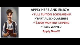 SCHOLARSHIPS IN CANADA FOR INTERNATIONAL STUDENTS  IELTS WAIVED [upl. by Dilisio]