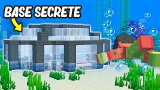 Jai construit une BASE Sous Marine sur mon Oneblock Minecraft [upl. by Ecad]