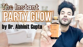 How to Get Party Glow at home  Learn how to do Glow peel at home by Dr Abhinit Gupta [upl. by Dyal]