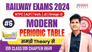 Class 6 Modern Periodic Table  समझे Theory से  Railway Science Free Batch Daily 10 AM🔴neerajsir [upl. by Kelci878]