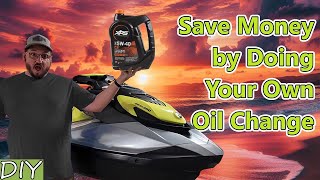 How to Change Oil in SeaDoo 2021 SeaDoo GTI SE 170 [upl. by Nels]