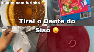 COMO FAZER PRA NÃO SENTIR DOR DEPOIS DE EXTRAIR O DENTE SISO Fiz pudim 😋 [upl. by Treb725]