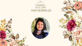 Funeral  Vinny George 23  9th January 2024  HG Dr Geevarghese Mar Barnabas Metropolitan [upl. by Oile]