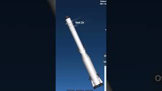 Launching an upside down rocket sfs short spaceflightsimulator [upl. by Haron]