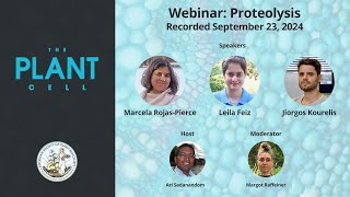 Plant Cell Webinar Proteolysis [upl. by Fortune]