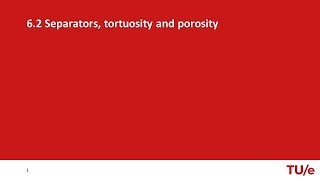 62 Separators tortuosity porosity [upl. by Heilman51]