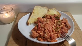 Chicken Pasta with Creamy Marinara Sauce [upl. by Eyar]