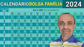 CALENDÁRIO BOLSA FAMÍLIA 2024 JÁ TEM DATAVPRA SER LIBERADA [upl. by Rikki]