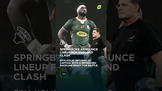 Springboks Drop a Bold Lineup springboksrugby autumnnationsseries [upl. by Lairea]