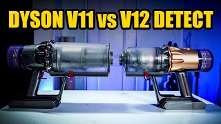 Dyson V11 vs V12 Detailed Comparison [upl. by Adnohsak358]