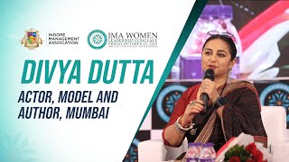 Ms Divya Dutta Actor Model and Author Mumbai at IMA Women Leadership Conclave 2023 [upl. by Hera869]