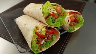 Burritos de carne [upl. by Drareg]