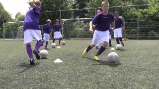 SoccerX Academy training kampioen van Nederland 2010 E en Dpupillen [upl. by Ahsenik]