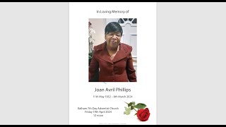 Funeral of Joan Phillips [upl. by Ejrog]