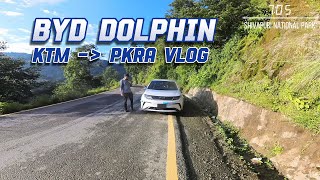 Road tripping with BYD Dolphin KathmanduNuwakotBandipurPokhara [upl. by Laurel]