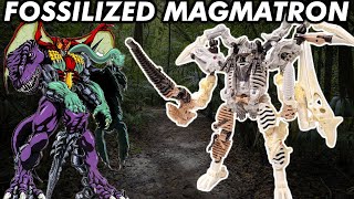 Lets Build a Fossilized Magmatron Featuring Paleotrex Ractonite and Wingfinger [upl. by Kalila]