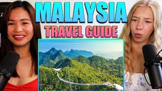 American Girls React To Amazing Places to Visit in Malaysia [upl. by Ettener]