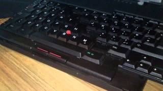 IBM ThinkPad 701c quotbutterflyquot keyboard [upl. by Ame]