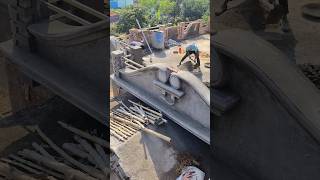 Wall elevation house plaster work front  design video 503 villagehouse [upl. by Atinhoj]