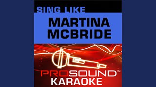 Independence Day Karaoke Lead Vocal Demo In the Style of Martina McBride [upl. by Tybie267]