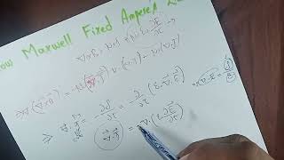 How Maxwell Fixed Amperes Law  Easy Method to Understand  EMT02  Vid03b [upl. by Dnalyaw]