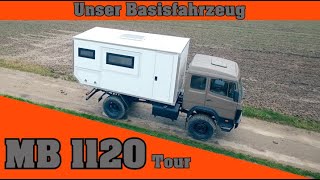 Basisfahrzeug Vorstellung  Mercedes Benz 1120  Expeditionsmobil  4x4OnAir [upl. by Vanhomrigh]