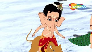 Gana Gana Di Song for Kids  Top Bal Ganesh Movie Song  Shemaroo Kids [upl. by Leirza]