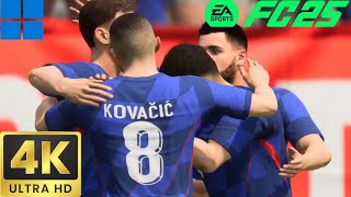 EA FC 25 on PC  Croatia vs Czech Republic  Win In The Late Game [upl. by Yenobe]