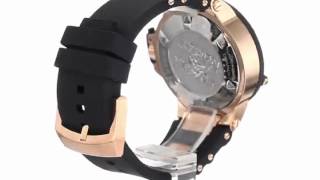 Invicta Mens 1577 Subaqua Noma III Black Dial Black Rubber Watch [upl. by Jarrid]