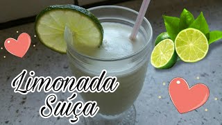 Limonada SuíçaSem leite condensadoFácil🍹 [upl. by Homans]