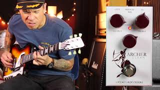 J Rockett Archer Clean pedal  demo by RJ Ronquillo [upl. by Sawyere]