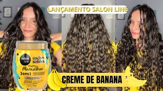 Creme de Banana 🍌 da Salon line [upl. by Hsemin]