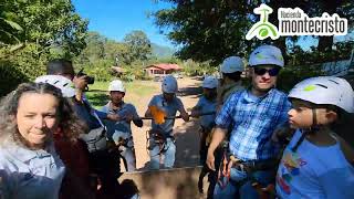 MEGA CANOPY DE HACIENDA MONTECRISTO en Honduras [upl. by Oaoj]