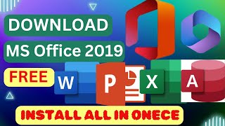 Download and Install MS Office 2019 from Microsoft  MS Word 2019 for windows 10 [upl. by Lanie]