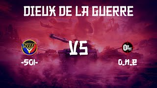 Un AFK peut tout changer Dieux de la guerre 501 vs ONE Clan Wars WOT FR [upl. by Sirrah454]