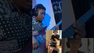 Did a collabo video with my guyplaying with a Timbo classic bass hiphop collaboration music [upl. by Alat]