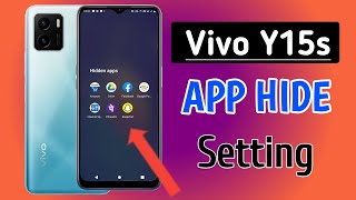 How to Hide Apps in Vivo Y15s l Lock Apps in Vivo Y15s  vivo y15s app hide setting [upl. by Adiaj41]