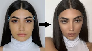 HOW TO SLIM YOUR FACE WITH MAKEUP [upl. by Eyt]