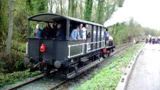 The first EVER Official Passenger train on the on the Nantmawr branch of the TVLR [upl. by Eustazio]