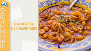 CALDERETA de CALAMARES desde MAR DEL PLATA  ARGENTINA COCINA [upl. by Naoh685]