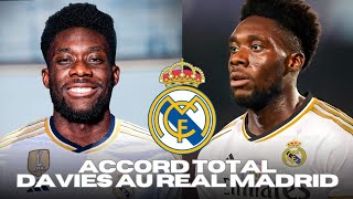 🇨🇦 DAVIES AU REAL MADRID ACCORD VERBAL ENTRE LE REAL MADRID ET ALPHONSO DAVIESquot [upl. by Mazonson588]